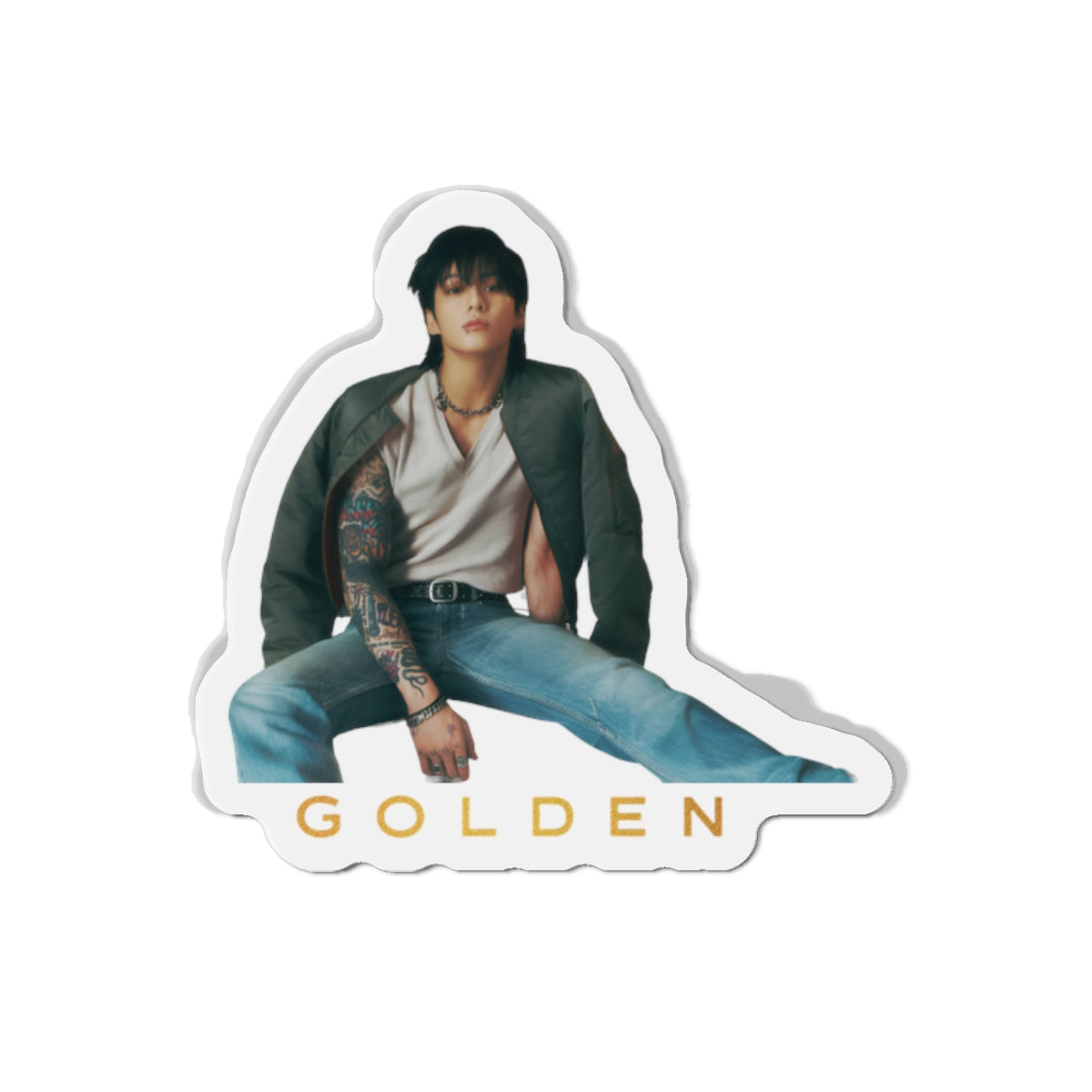 BTS Jungkook Golden Album Magnet