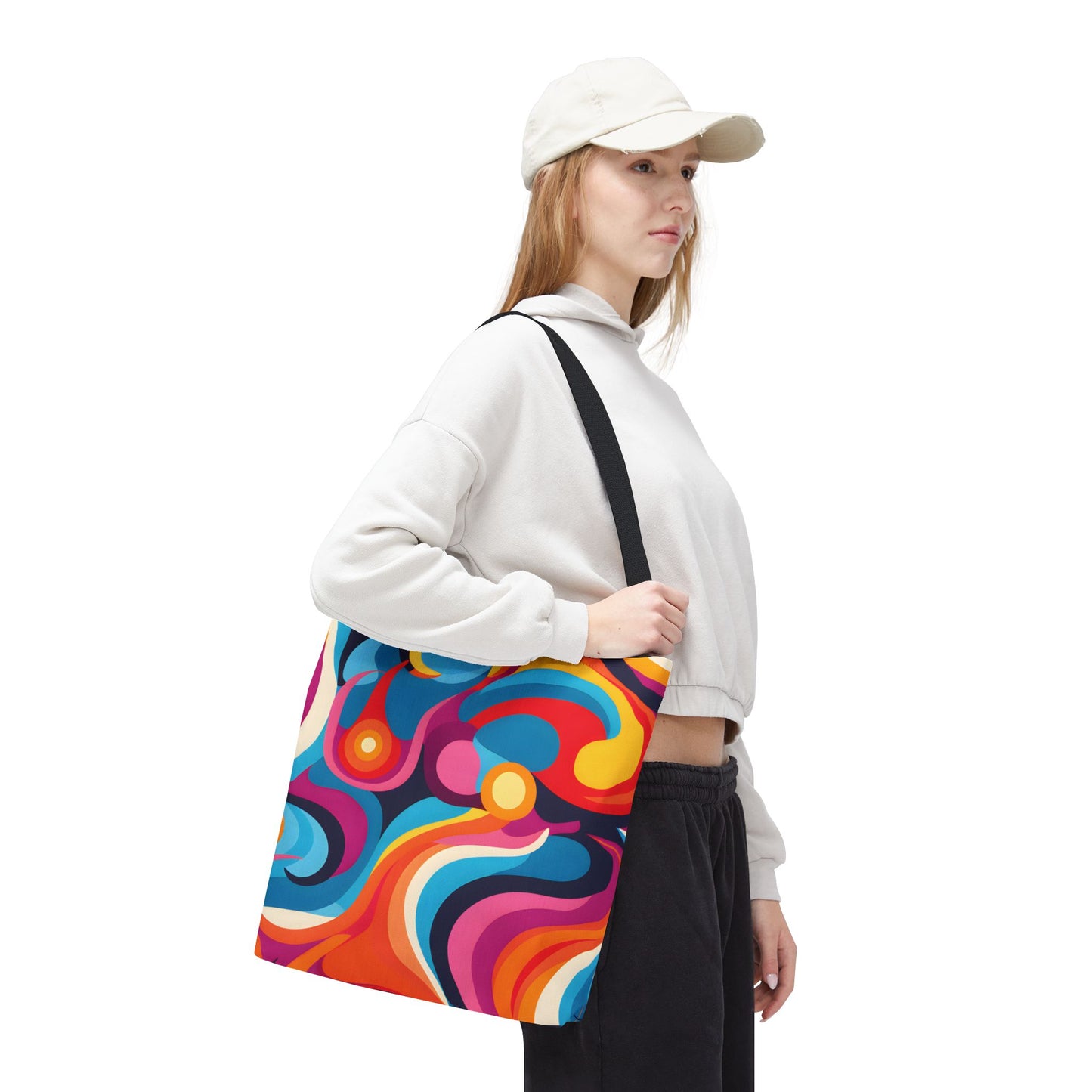 Retro Pattern Tote Bag Design 13