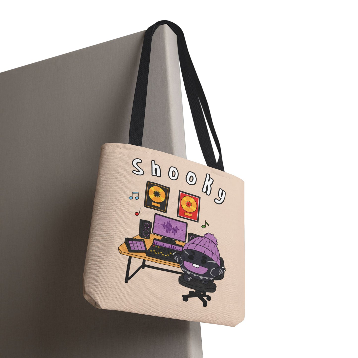 BT21 Shooky Beige Tote Bag Single Design
