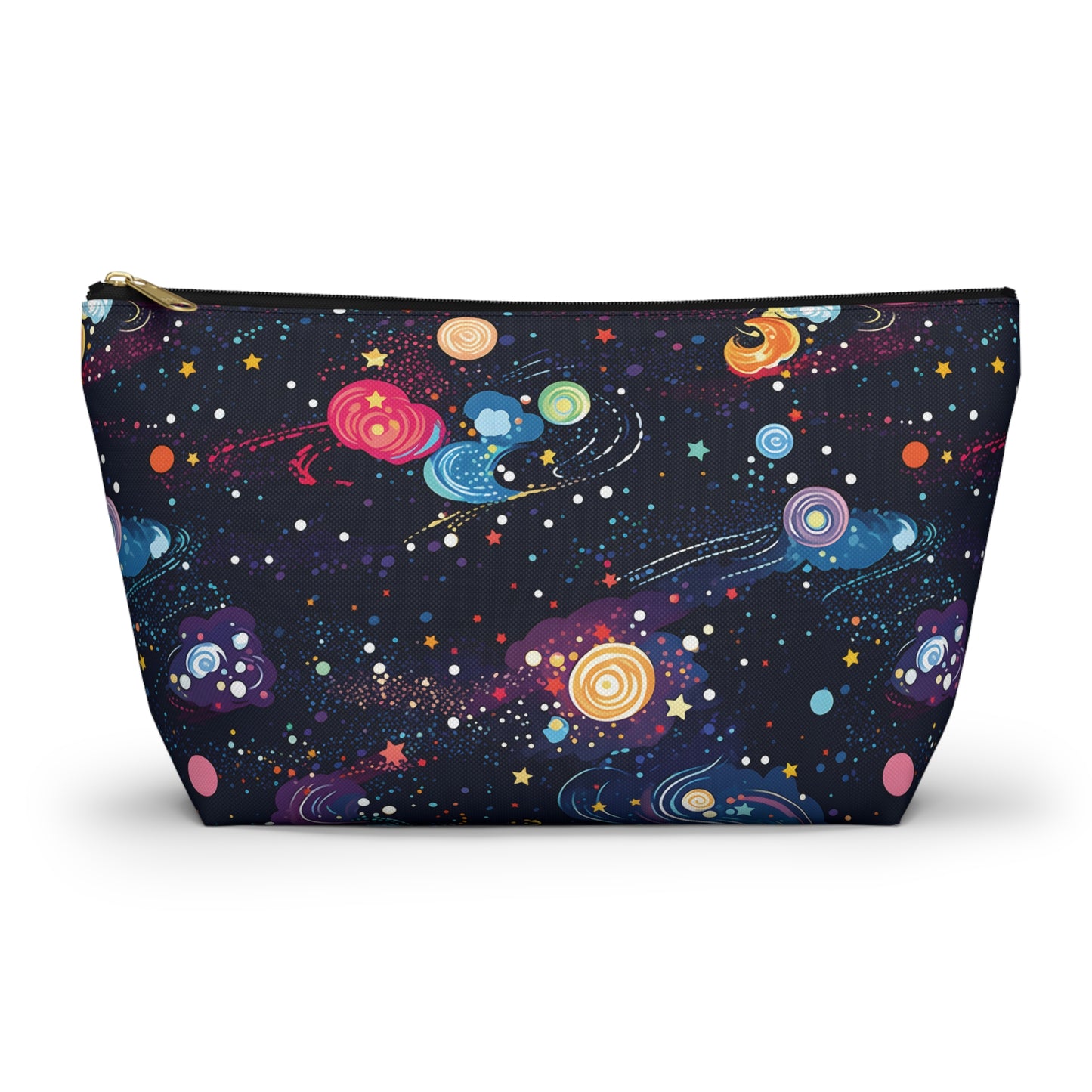 Colorful Space Pattern Travel Bag Design 4