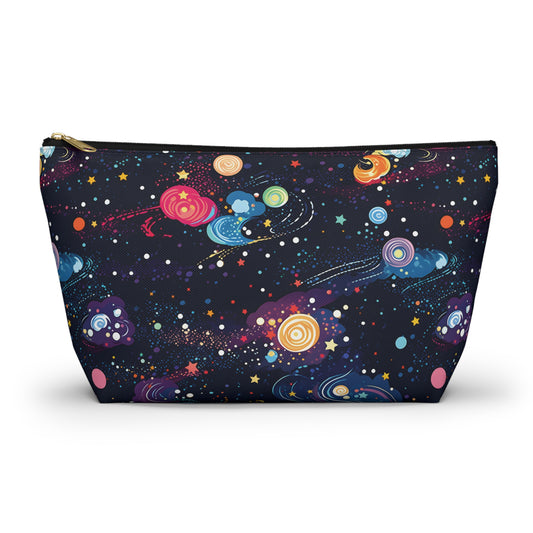 Colorful Space Pattern Travel Bag Design 4