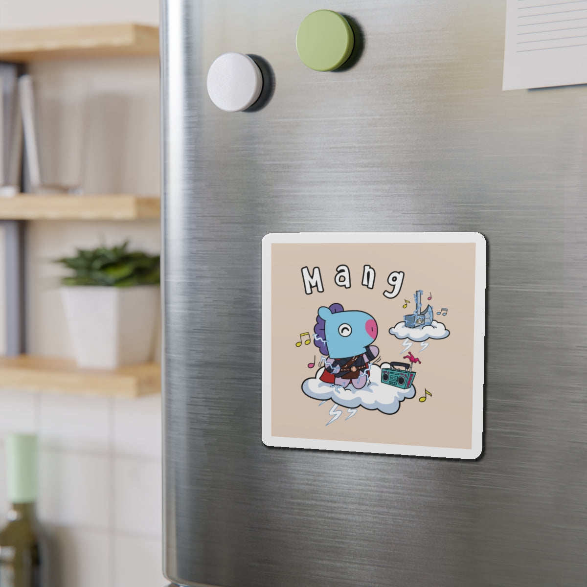 BT21 Mang Beige Magnet