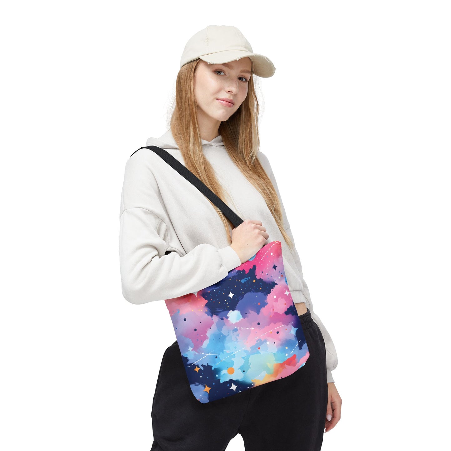 Colorful Space Pattern Tote Bag Design 9