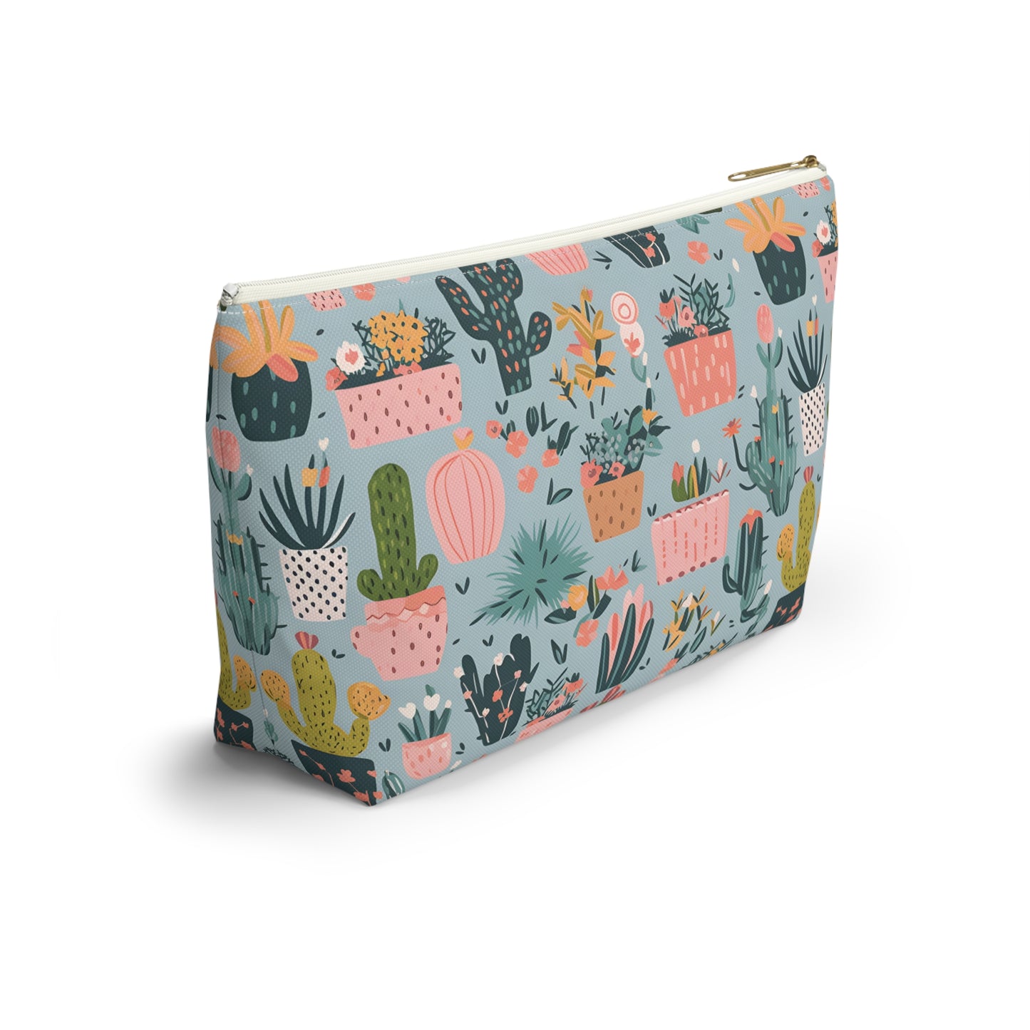 Cactus Pattern Travel Bag Design 3