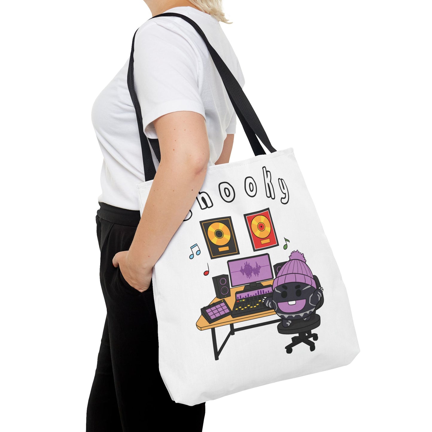 BT21 Shooky White Tote Bag Single Design