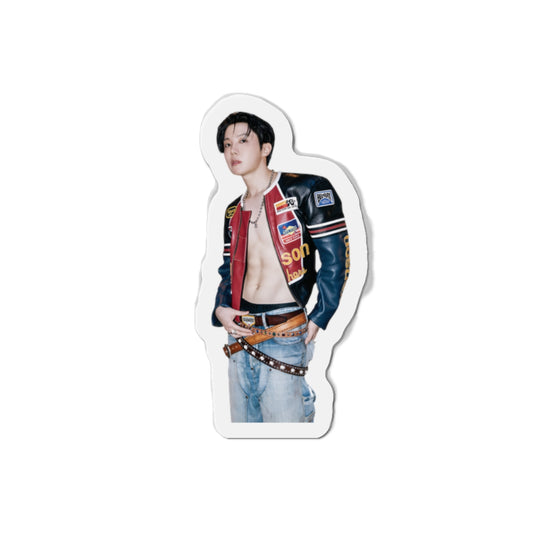 Jhope Killing It Girl Showing Off Abs Color Image Magnet