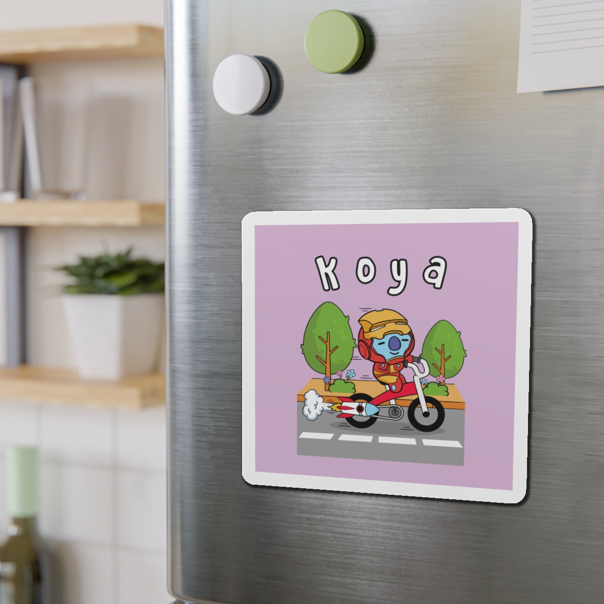 BT21 Koya Purple Magnet