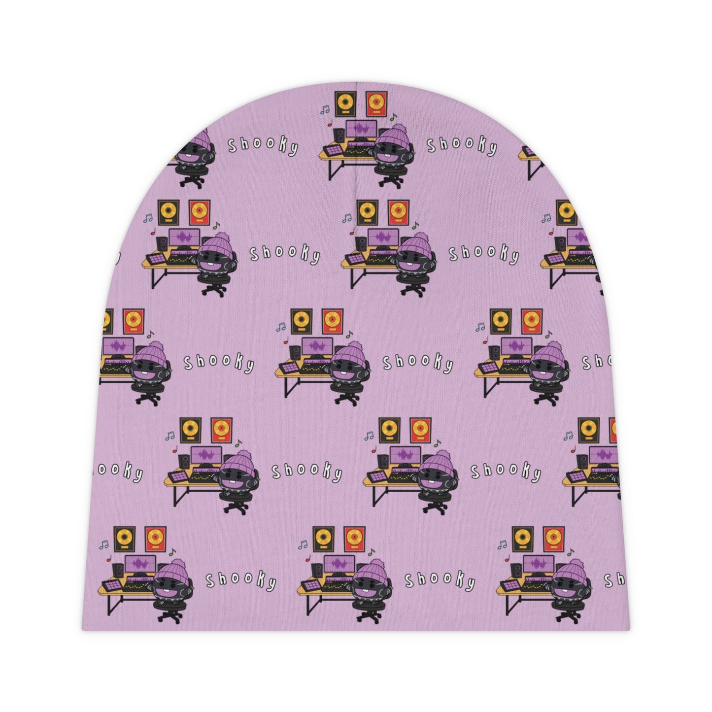 BT21 Shooky Purple baby Beanie Pattern