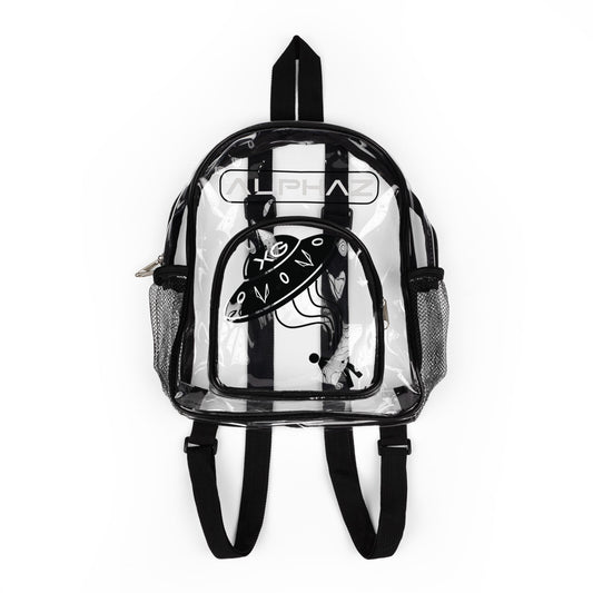 XG World Tour Alphaz and Spaceship Clear Backpack for Concerts No Background Color