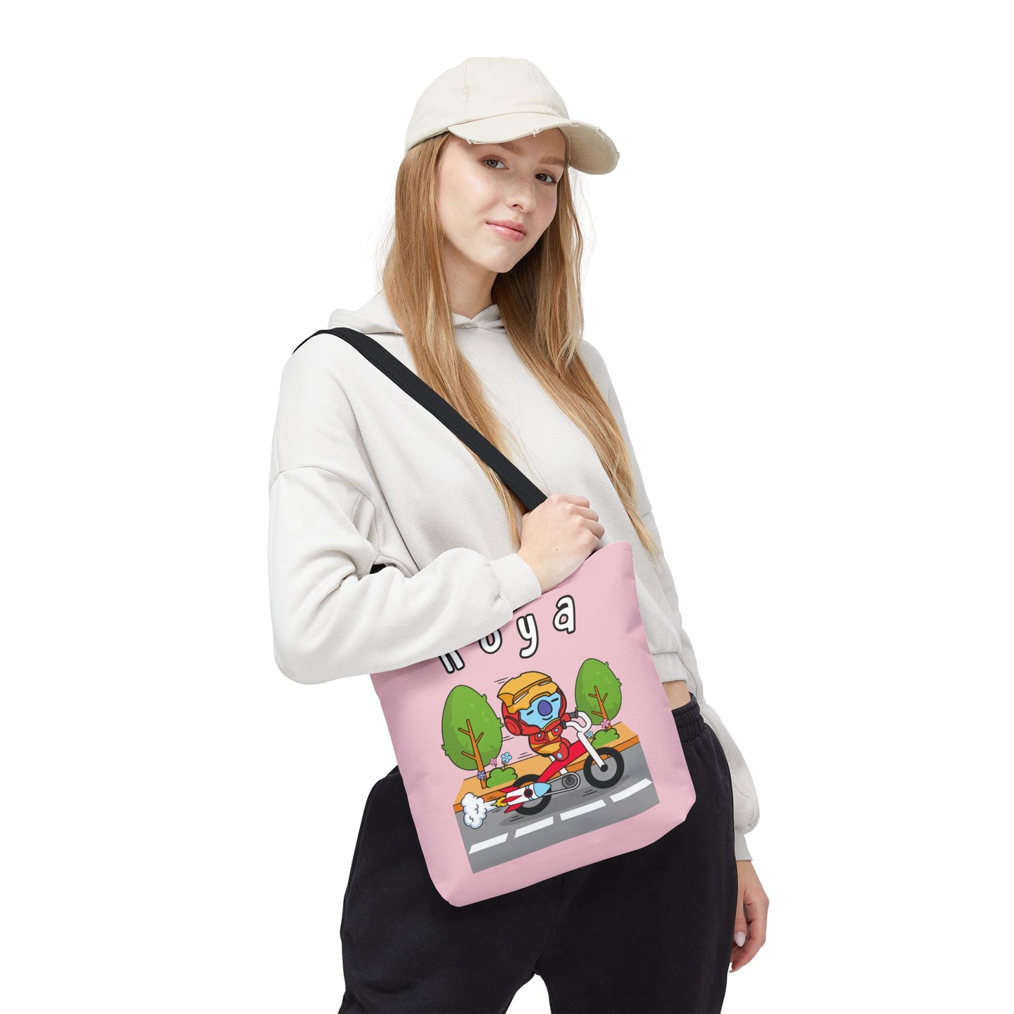 BT21 Koya Pink Tote Bag Single Design