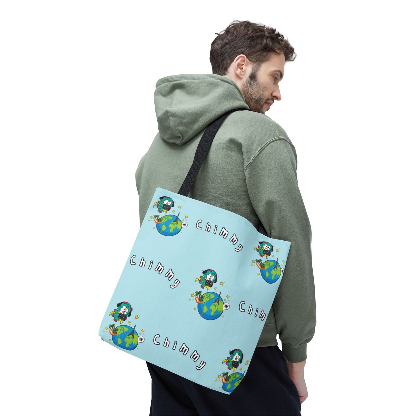 BT21 Chimmy Blue Tote Bag Pattern Design
