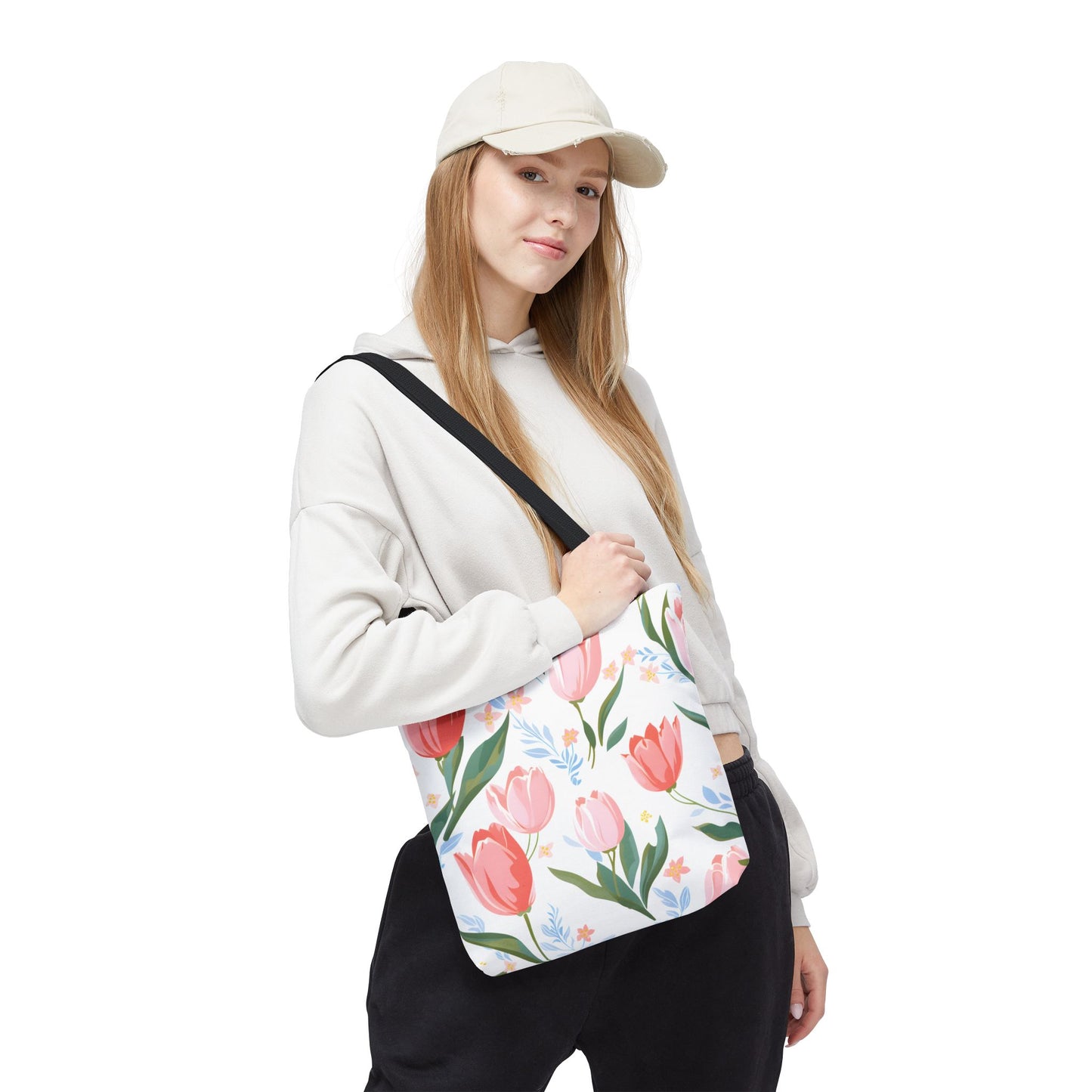 Tulips Pattern Tote Bag Design 7