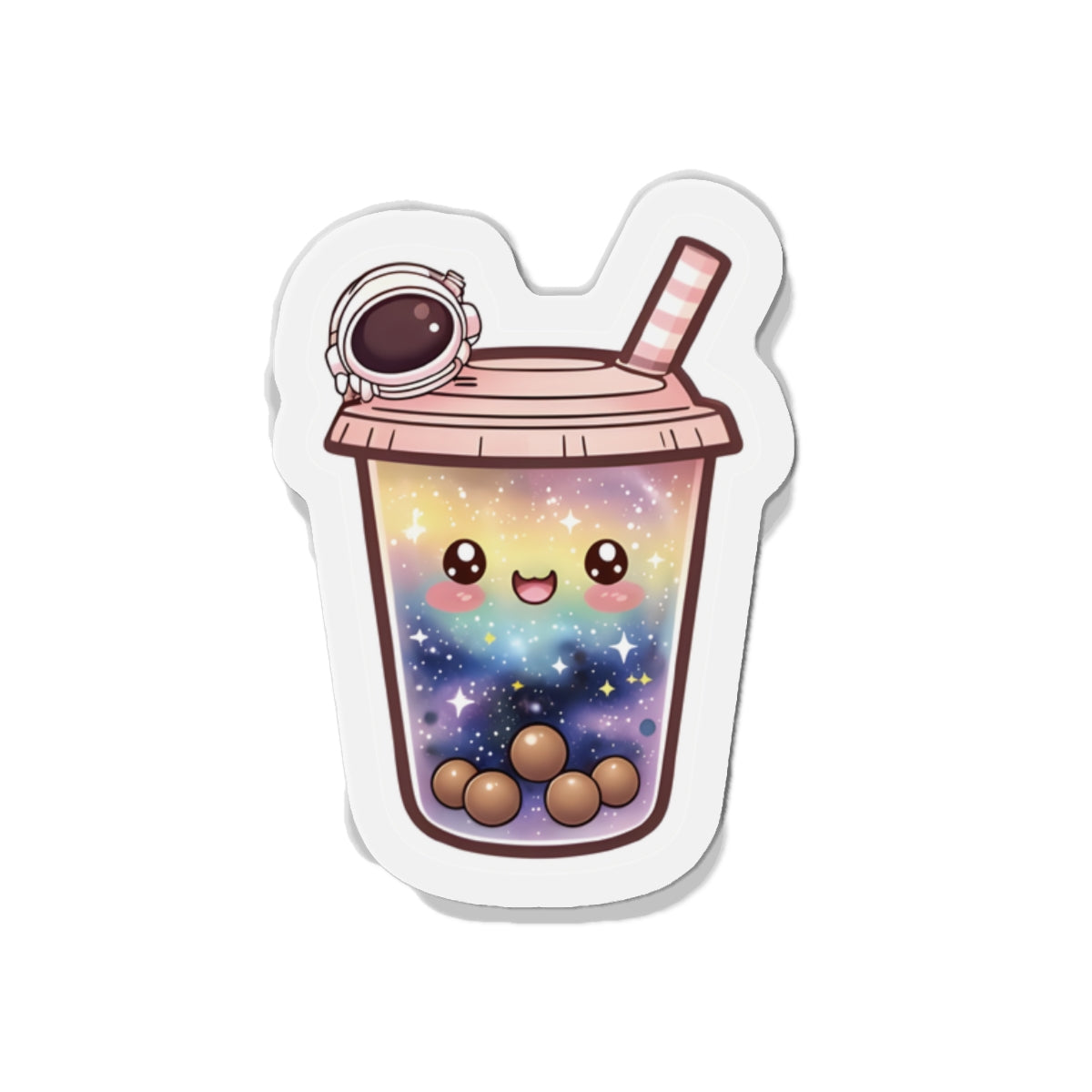 Boba Galaxy Magnet - Cute & Random