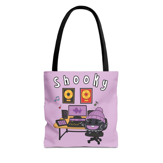 BT21 Shooky Purple Tote Bag Single Design