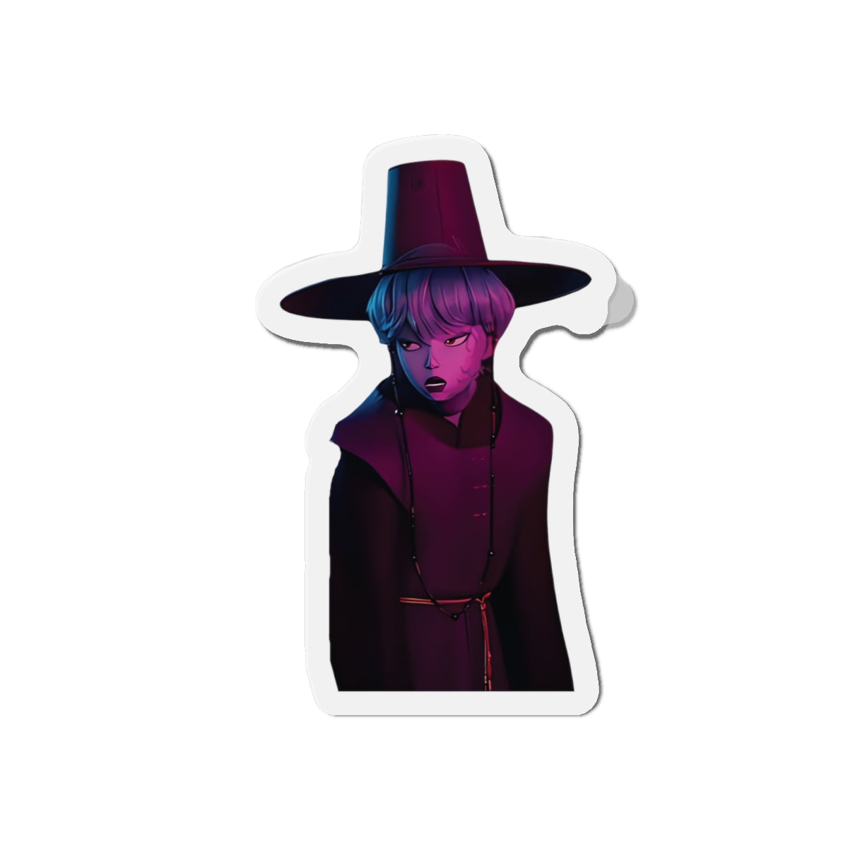 Kpop Demon Hunters Saja Boys Baby Saja Demon Form In Underworld Magnet