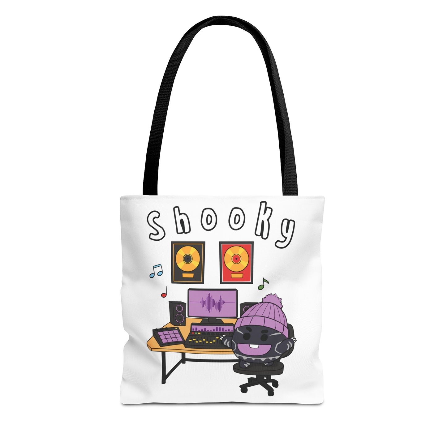 BT21 Shooky White Tote Bag Single Design