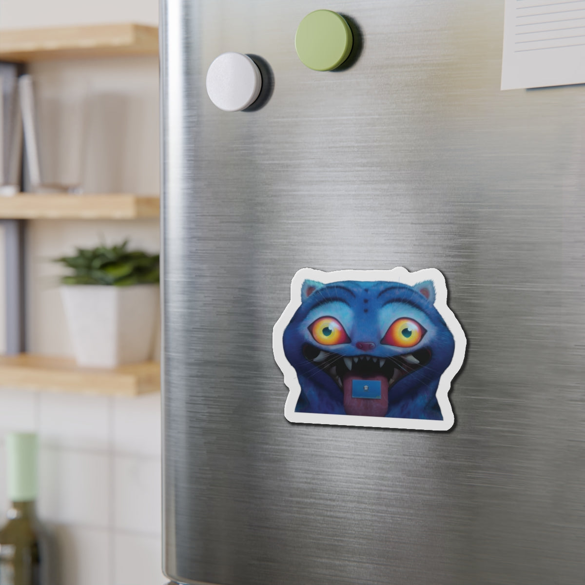 Kpop Demon Hunters Derpy The Tiger Messenger Magnet