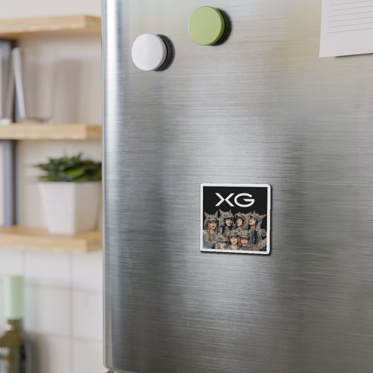 Black BG XG Woke Up Magnet 1