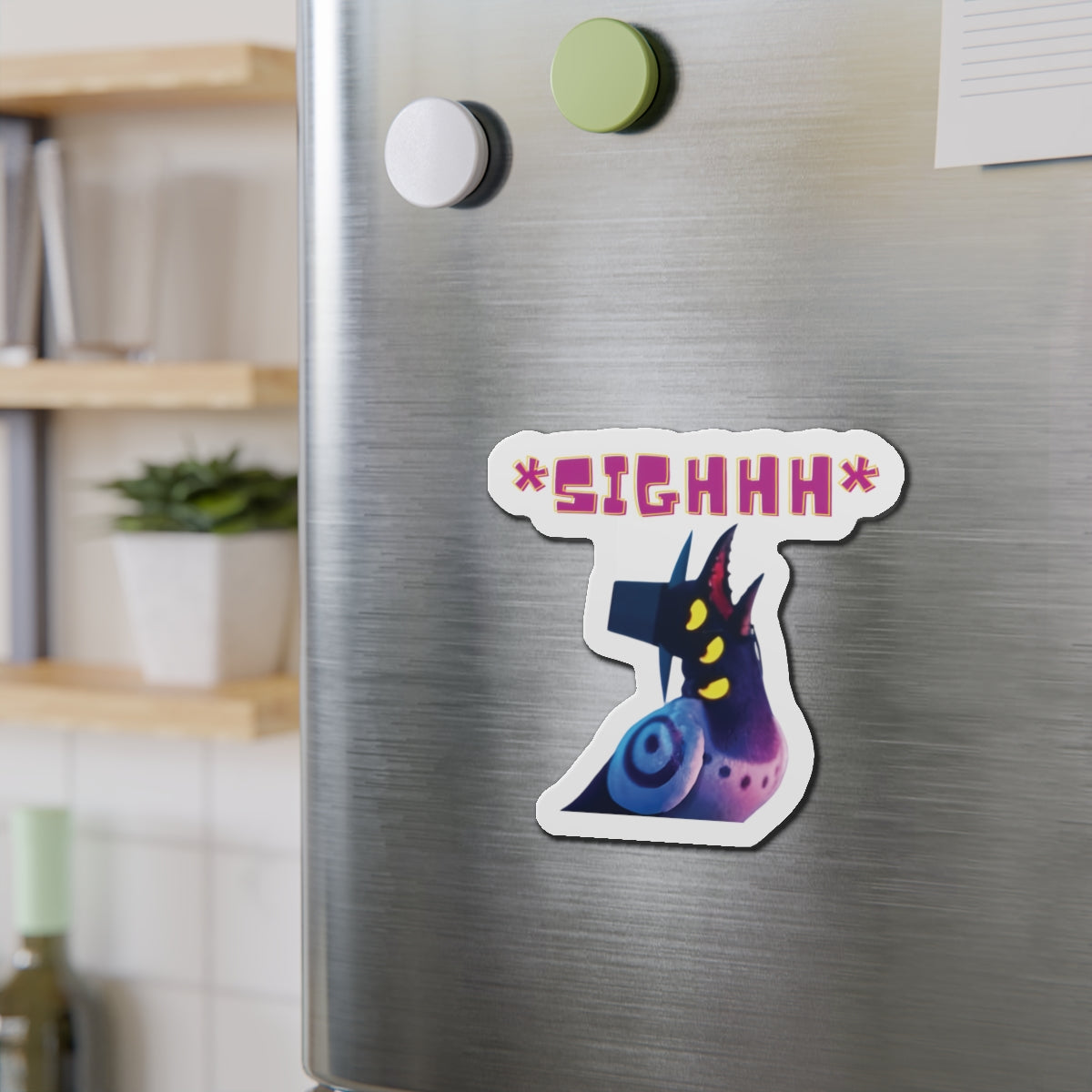 Kpop Demon Hunters Sussie The Bird Sigh Magnet