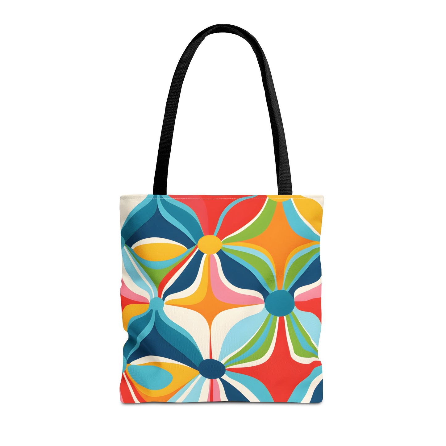 Retro Pattern Tote Bag Design 3