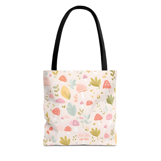 Mushroom Pattern Tote Bag Design 5