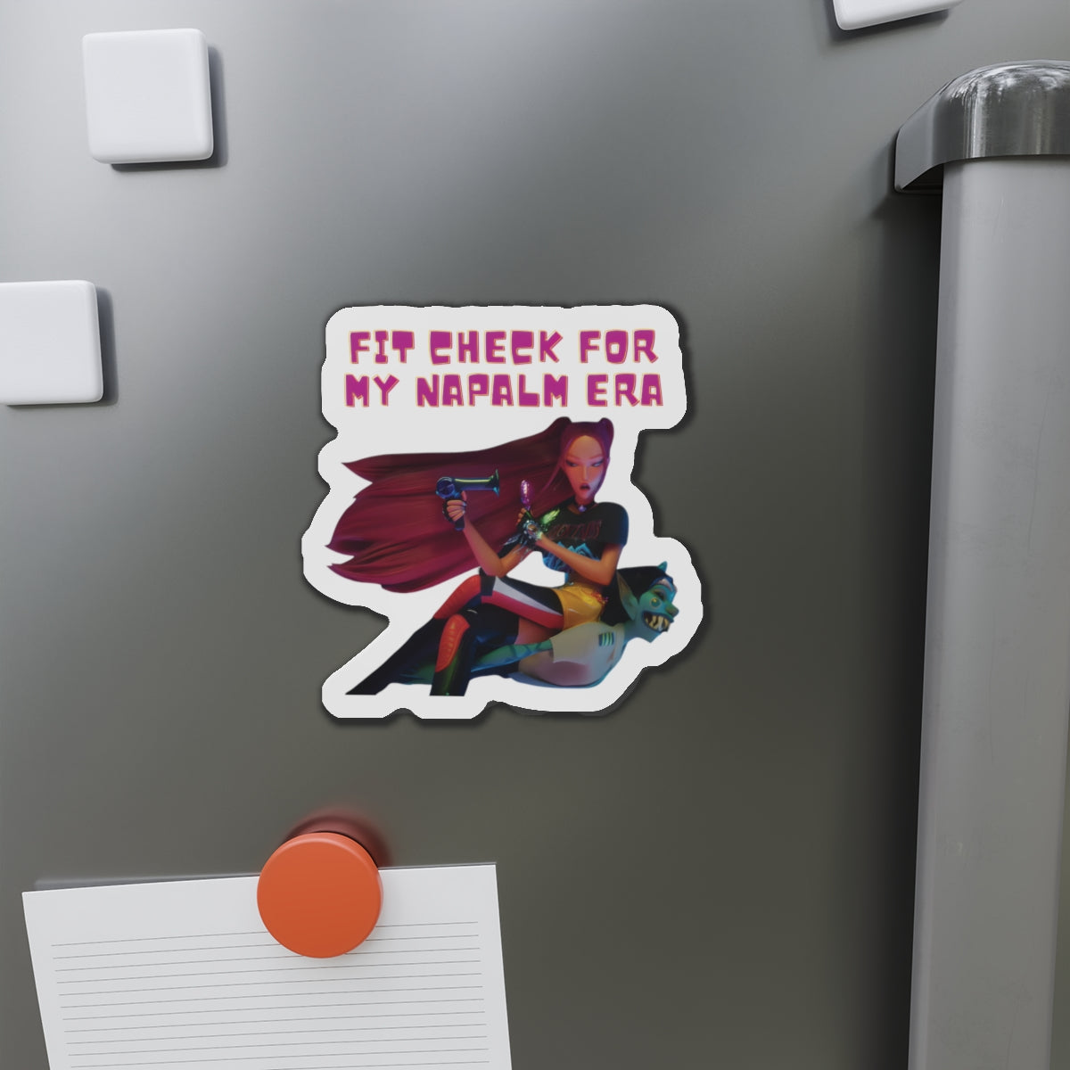 Kpop Demon Hunters Huntrix Mira Fit Check For My Napalm Era Magnet