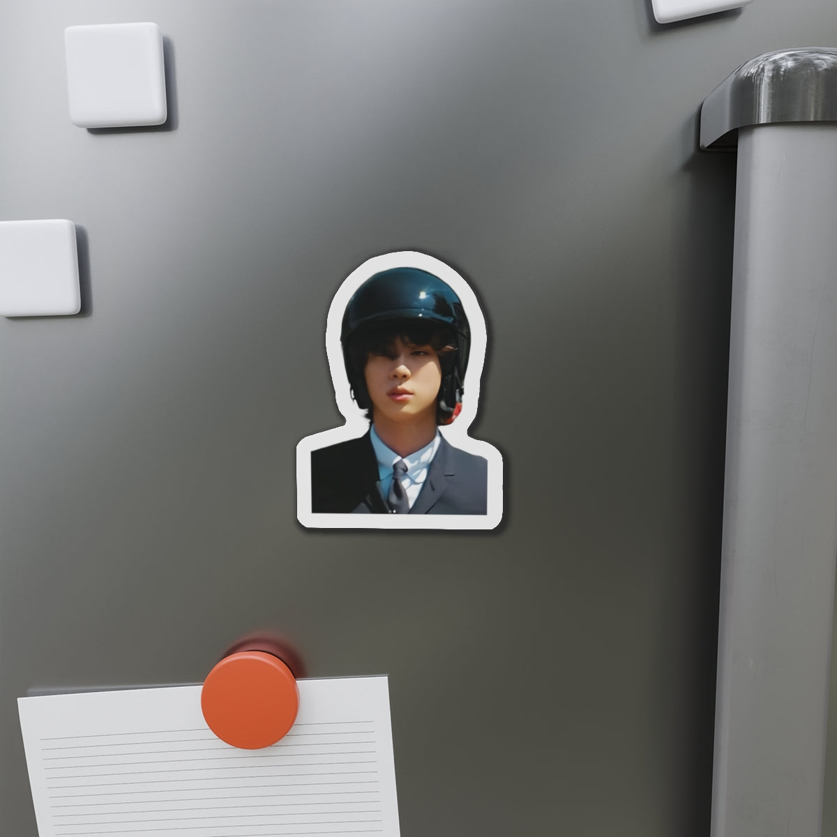 Kim SeokjinThe Astronaut Single Album Wearing a Helmet Jin Magnet