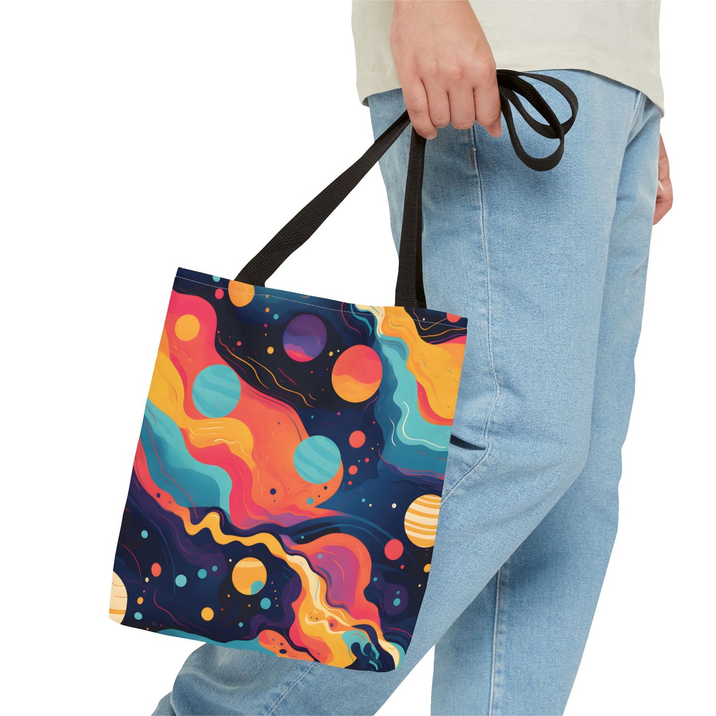 Galaxy Pattern Tote Bag Design 4