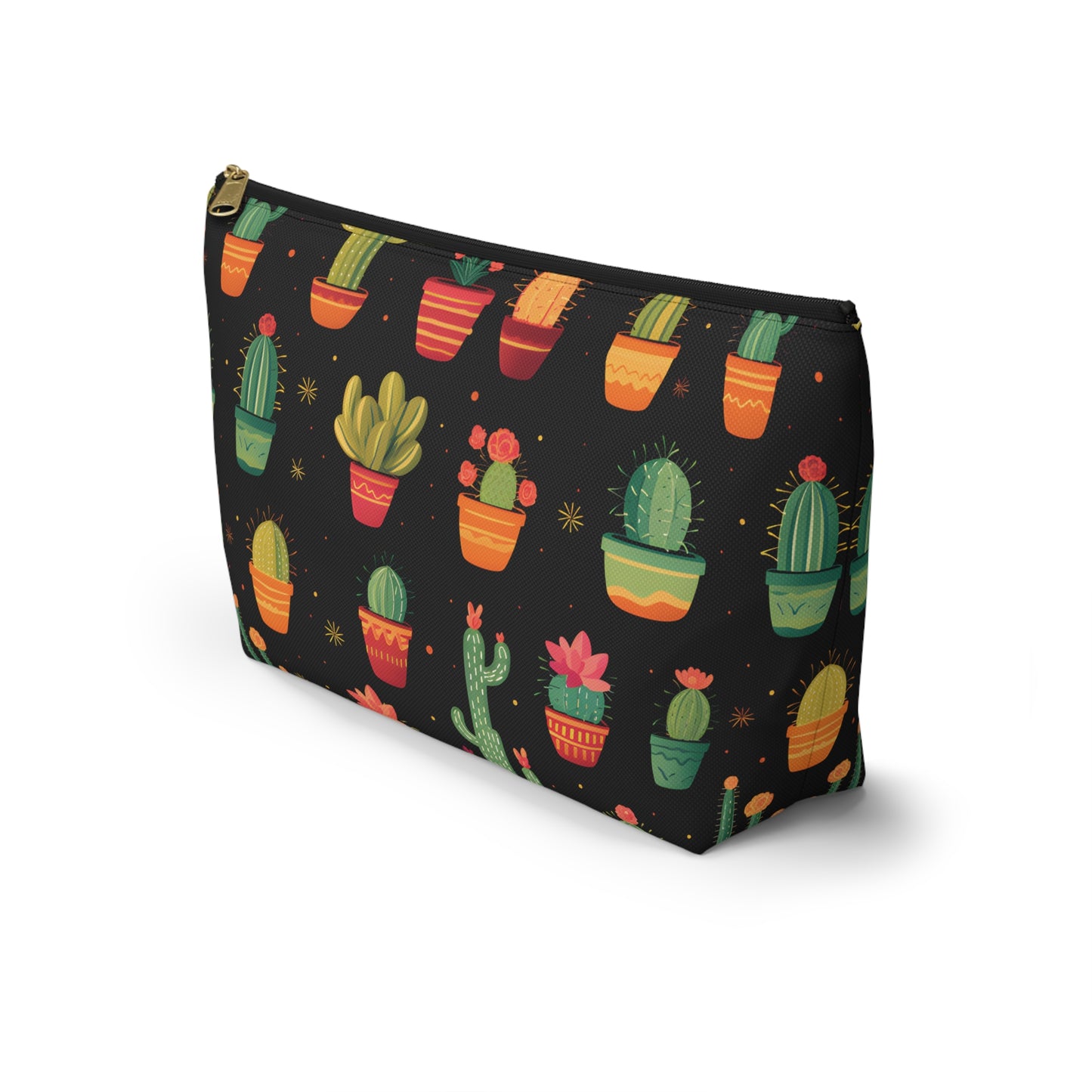 Cactus Pattern Travel Bag Design 1