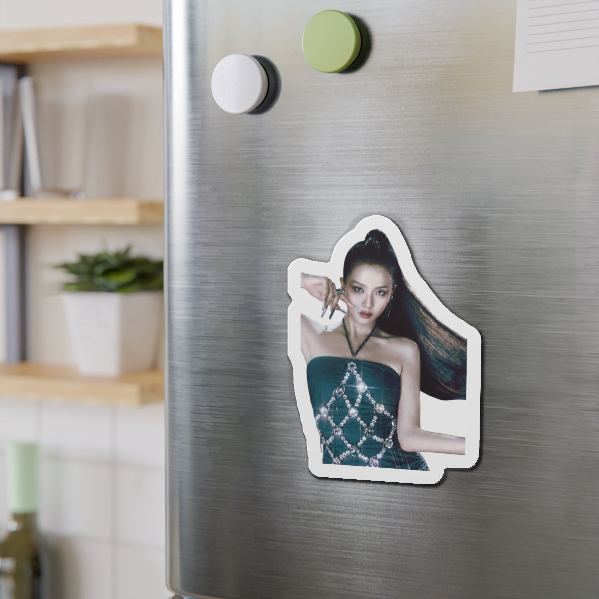 Jisoo Kim Blackppink Gift for Jisoo Fans Sooyas Magnet Design 5