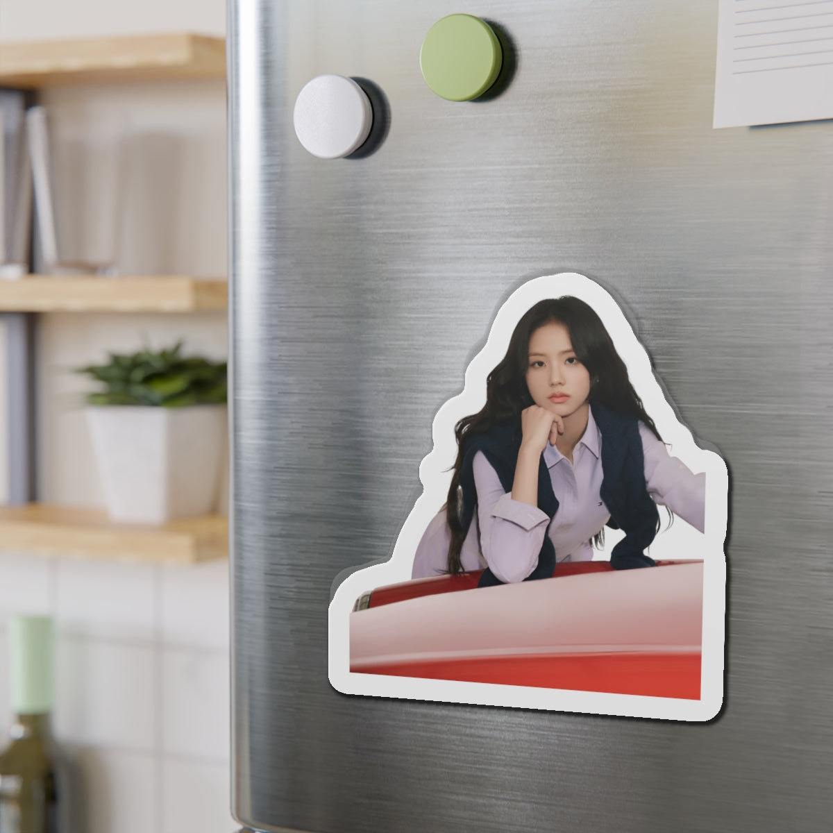 Jisoo Kim Blackppink Gift for Jisoo Fans Sooyas Magnet Design 9