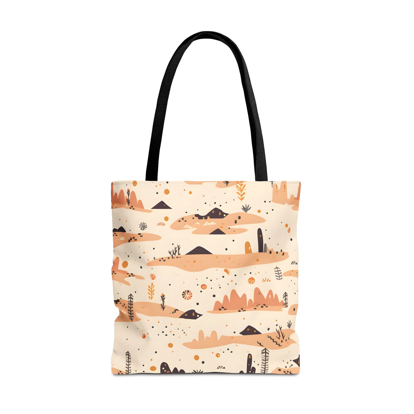 Desert Pattern Tote Bag Design 1