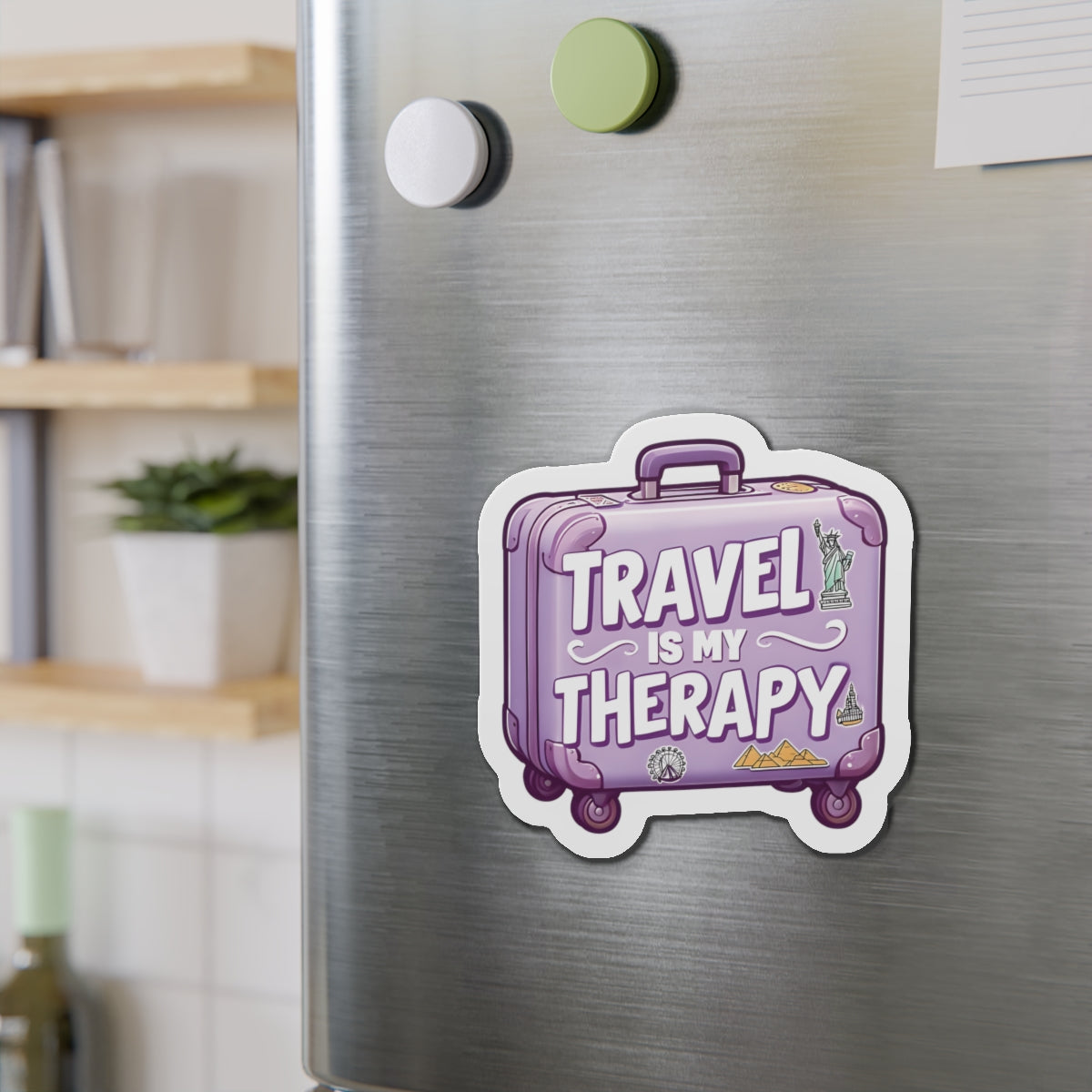 Travel is my Therapy Magnet - Cute & Random