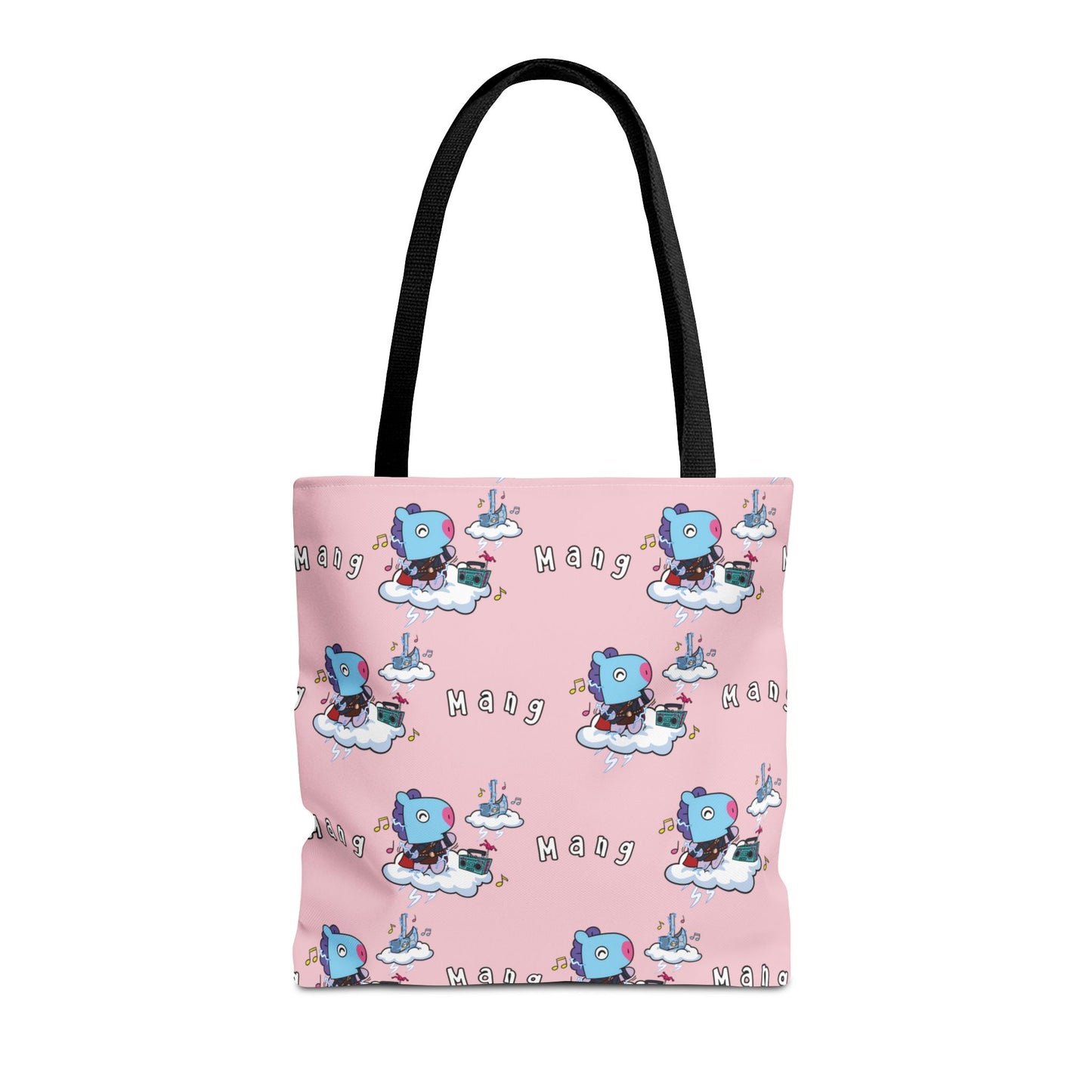 BT21 Mang Pink Tote Bag Pattern Design