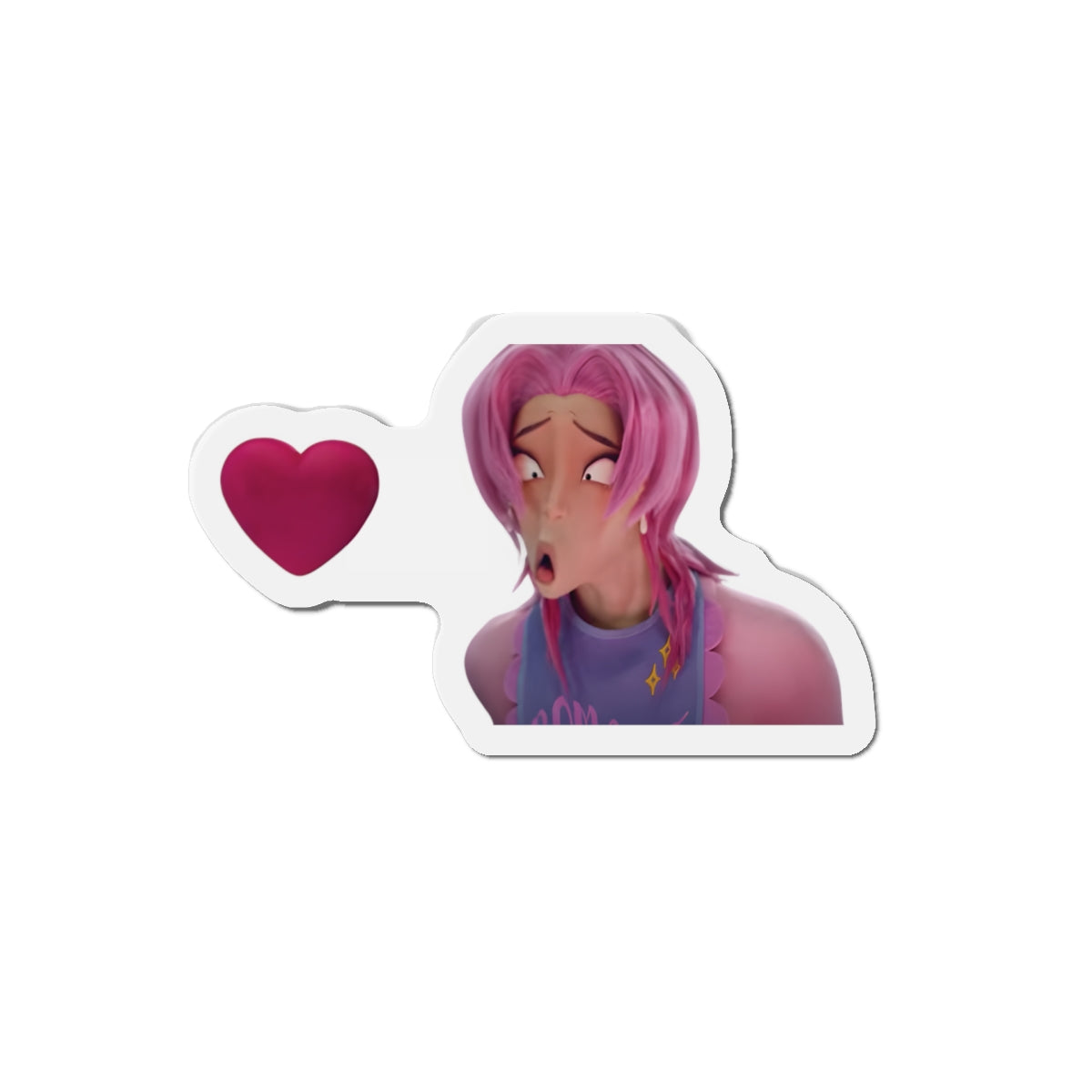 Kpop Demon Hunters Saja Boys Romance Hot Sauce Challenge Magnet