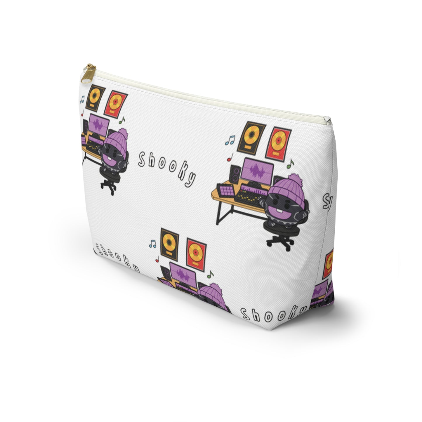 BT21 Shooky White Pattern Travel Bag