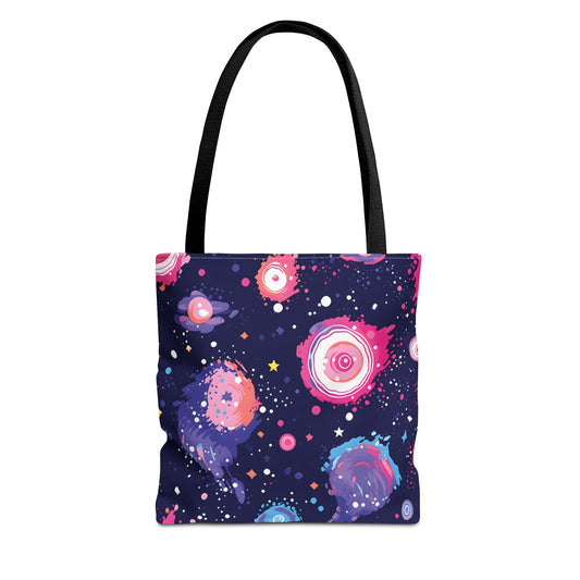 Colorful Space Pattern Tote Bag Design 5