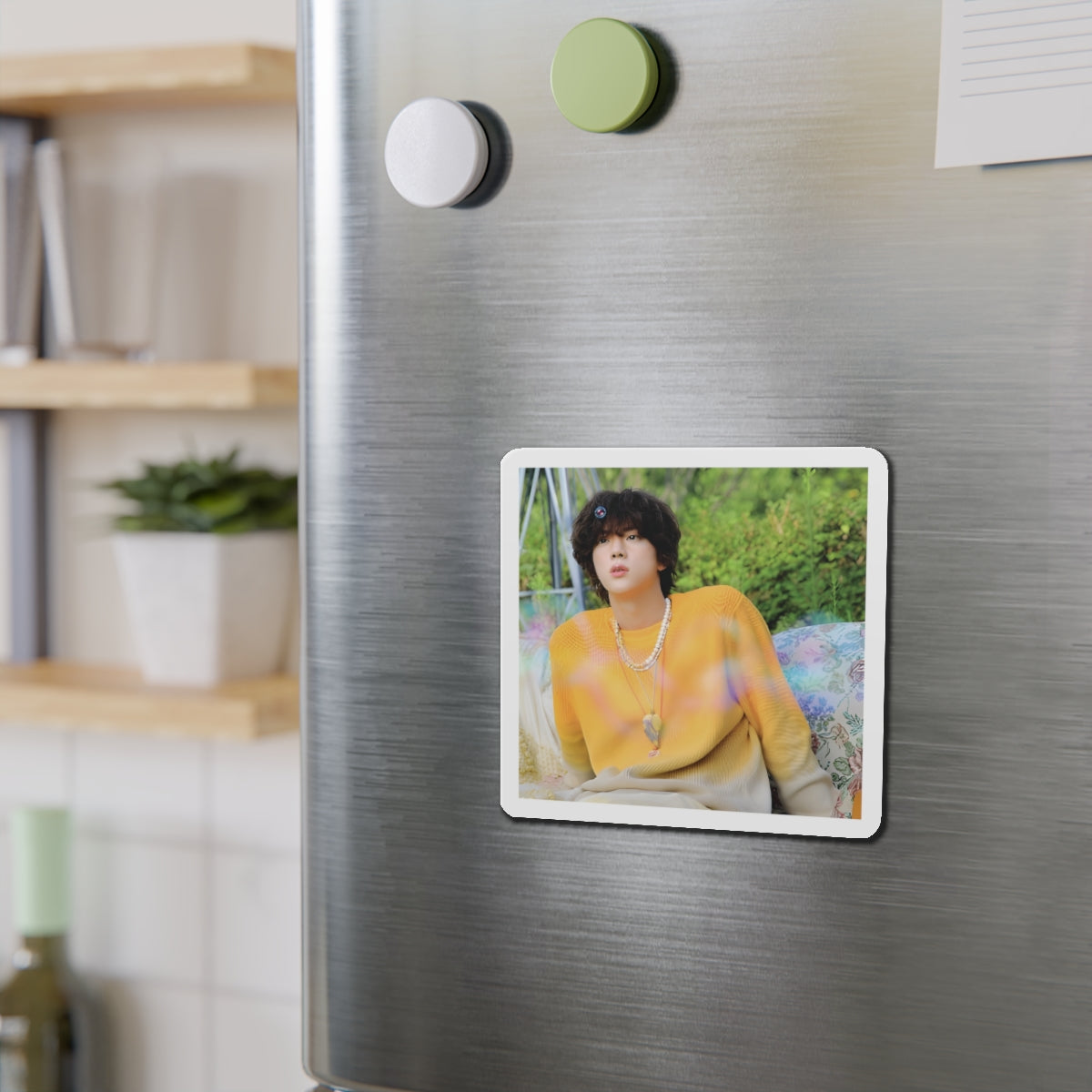 Kim SeokjinThe Astronaut Single Album Wtih Bubbles Jin Magnet