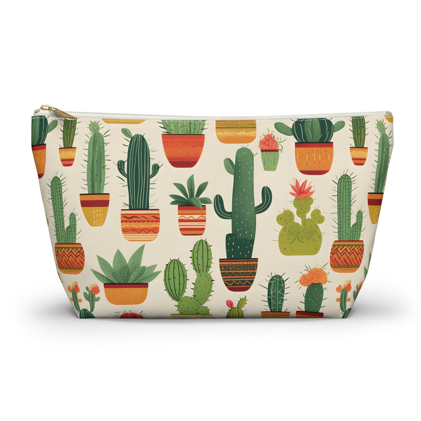 Cactus Pattern Travel Bag Design 8