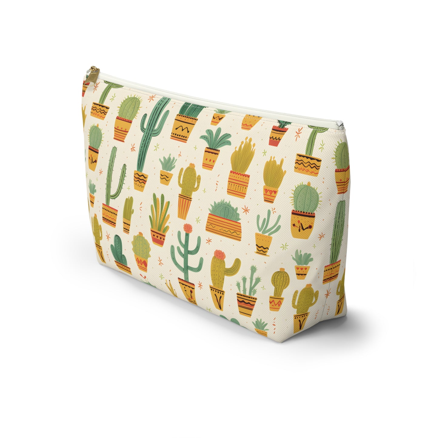 Cactus Pattern Travel Bag Design 10