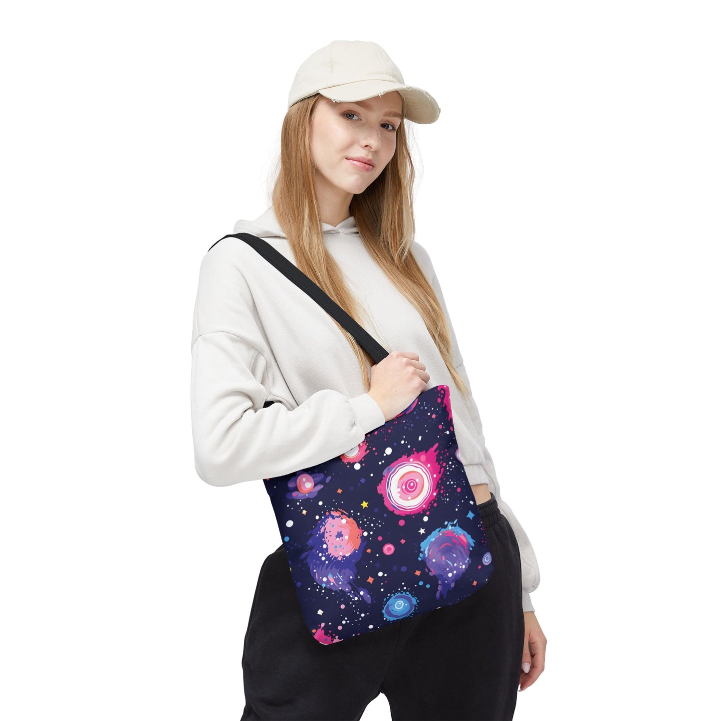 Colorful Space Pattern Tote Bag Design 5