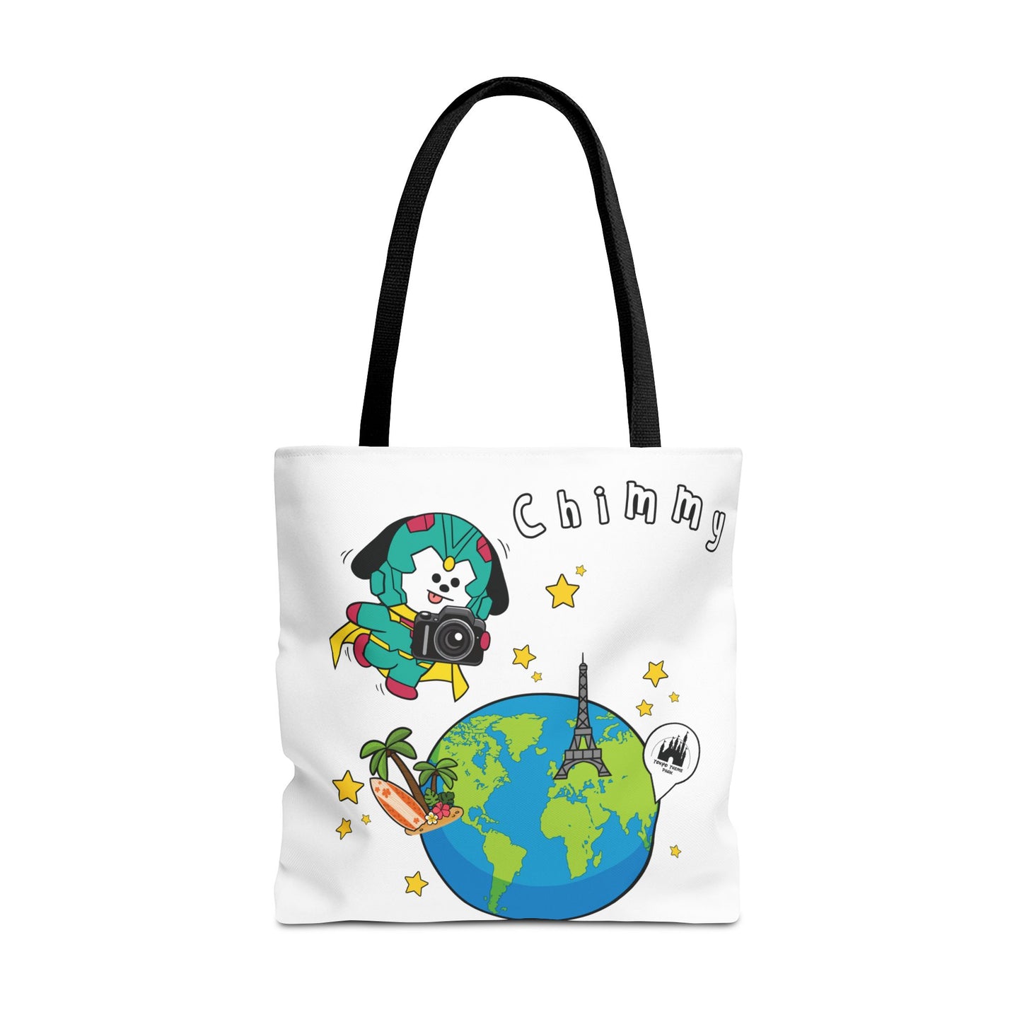 BT21 Chimmy White Tote Bag Single Design