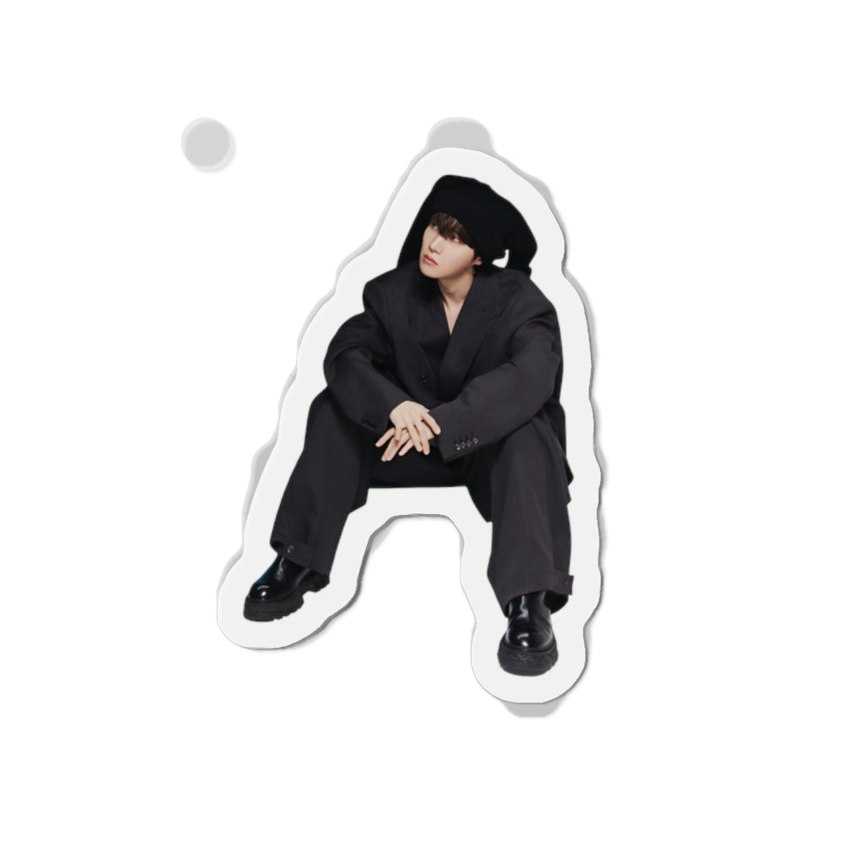 Jhope Jack In The Box All Black Outfit Magnet