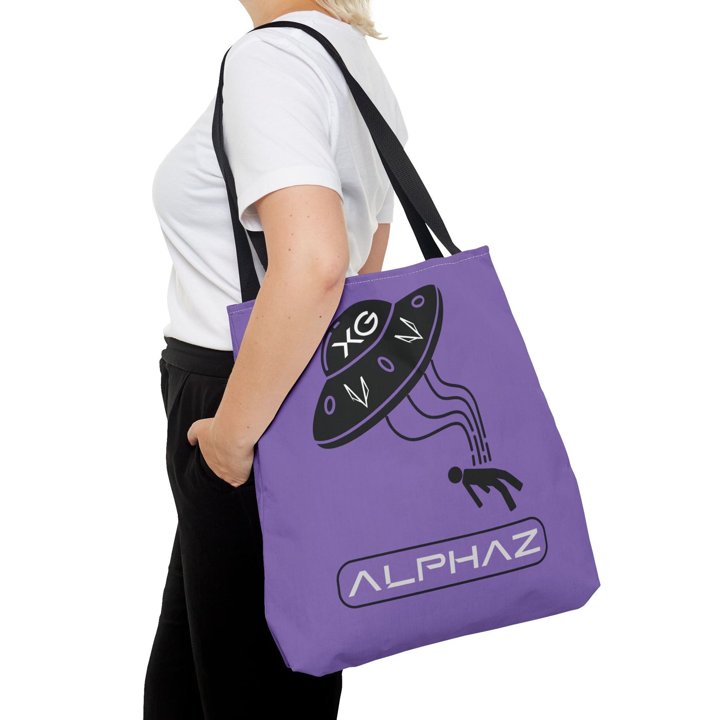 Purple Harvey XG Spaceship Tote Bag Design 7