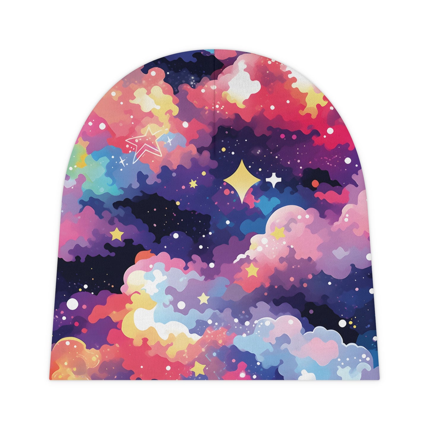 Newborn Baby Beanie Hat Cosmos Design