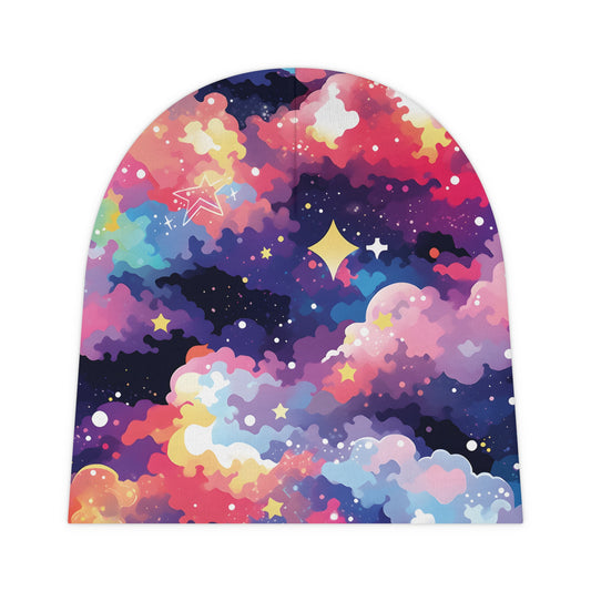 Newborn Baby Beanie Hat Cosmos Design