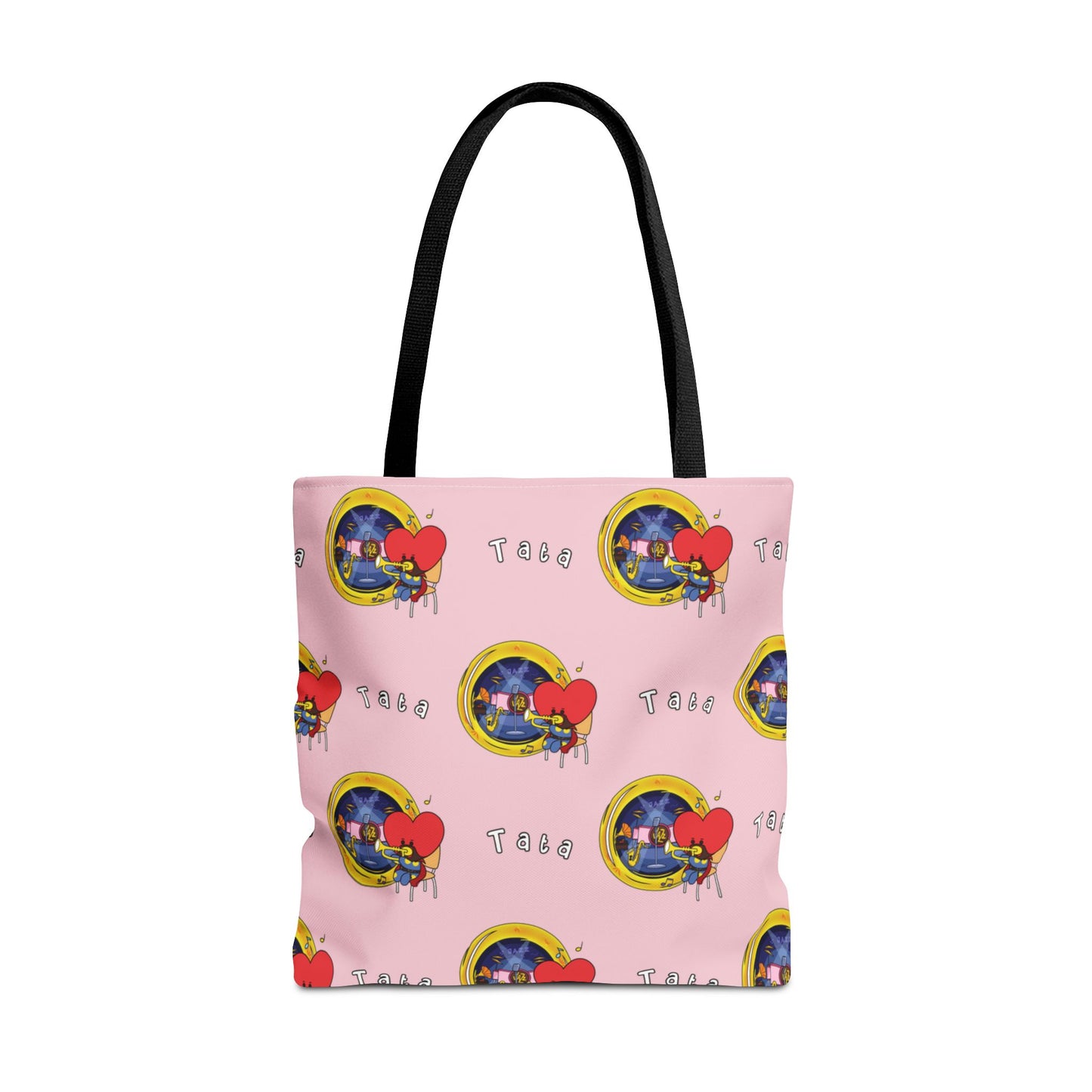 BT21 Tata Pink Tote Bag Pattern Design