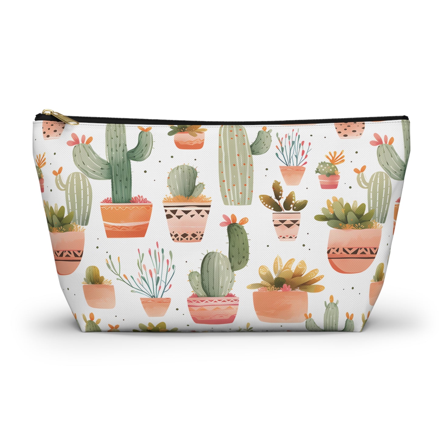 Cactus Pattern Travel Bag Design 11