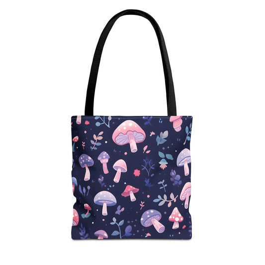 Mushroom Pattern Tote Bag Design 11