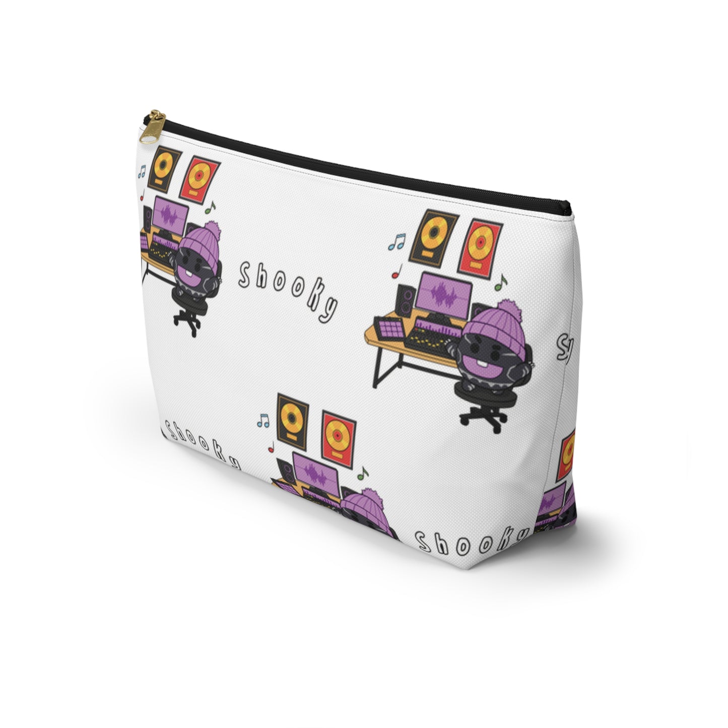 BT21 Shooky White Pattern Travel Bag